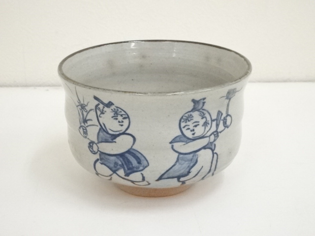 道具 ] - 道具 京焼 伊藤隆雲造 童子文茶碗（箱付） | ネットショップ